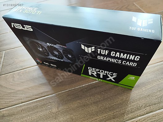 ASUS TUF Gaming RTX 3070TI Kutulu sahibinden.comda - 1319307987