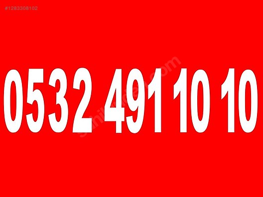 İkinci El ve Sıfır Alışveriş / Cep Telefonu & Aksesuar / Numara / Turkcell