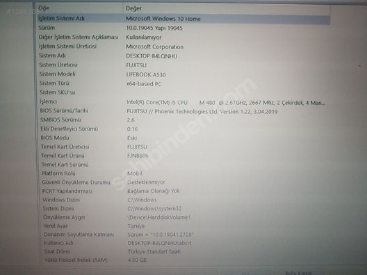 Used & Brand New Items / Computers / Laptops & Notebooks / Laptops / Fujitsu Siemens