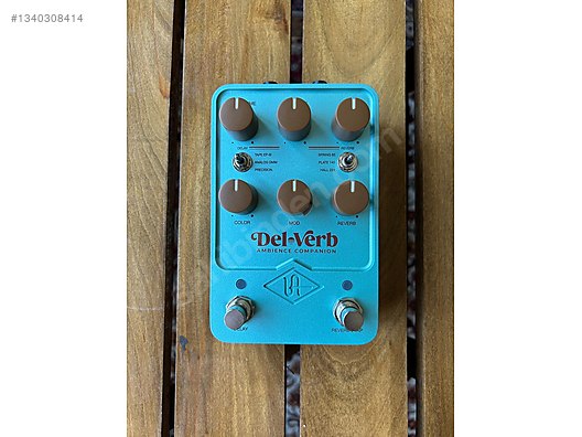 Universal Audio Delverb Delay ve Reverb Pedalı (UAFX Del-Verb) on