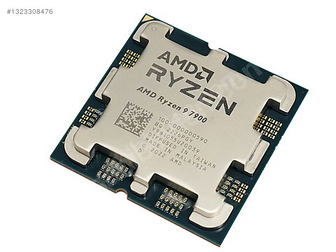 AMD Ryzen 9 7900 On İki Çekirdek 3.70 GHz İşlemci 2.el sahibinden