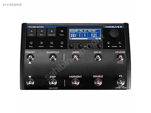 Tc Helicon Voice Live 2 - Vokal Pedalı / Efekt Prosesörü