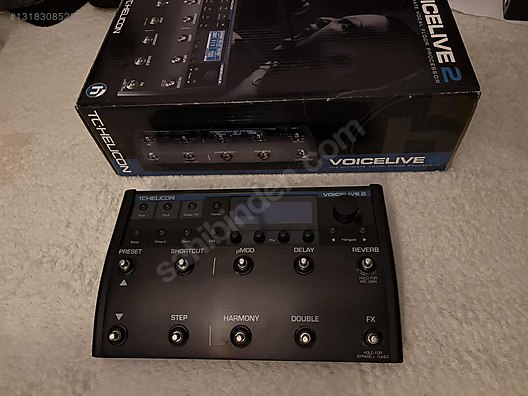 Tc Helicon Voice Live 2 - Vokal Pedalı / Efekt Prosesörü
