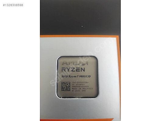 RYZEN 7 9800x3d kapalı kutu sahibinden.comda - 1328308598