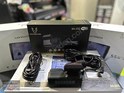 Dashcam / ROCKALPHA Araç Kamerası Ön Kamera + Arka Kamera Set