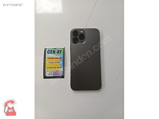Resim Apple iPhone 13 Pro Max İkinci El TR | 512 GB | Gri 