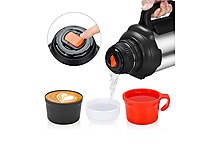 4 litrelik kaliteli çelik termoslar