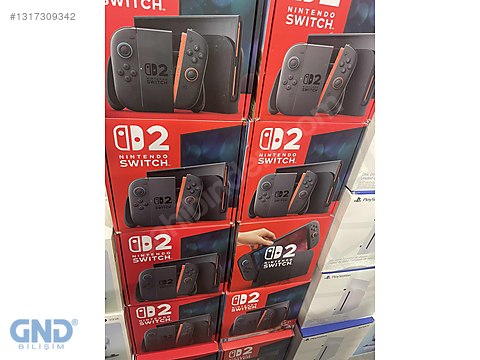 NİNTENDO SWITCH 2 +TR PRİZ +KORUYUCU+ 2 YIL GARANTİ GND BİLİŞİM