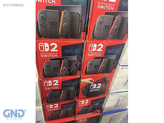 NİNTENDO SWITCH 2 +TR PRİZ +KORUYUCU+ 2 YIL GARANTİ GND BİLİŞİM