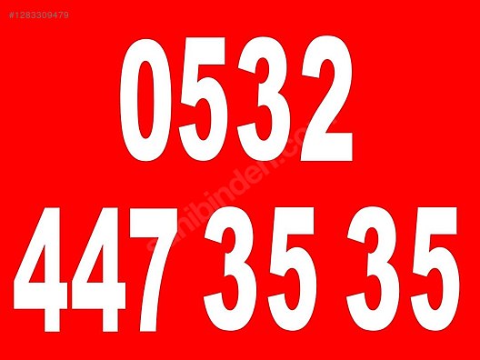 Used & Brand New Items / Cell Phones & Accessories / Phone Numbers & SIM Cards / Turkcell