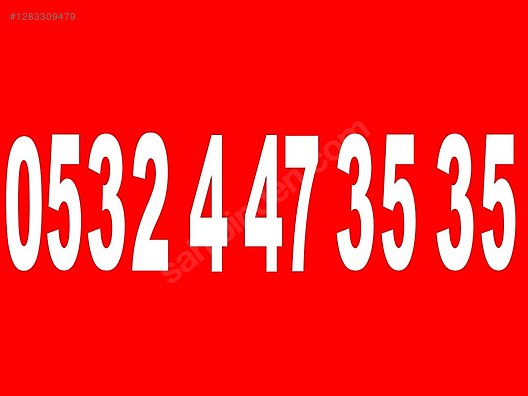 Used & Brand New Items / Cell Phones & Accessories / Phone Numbers & SIM Cards / Turkcell