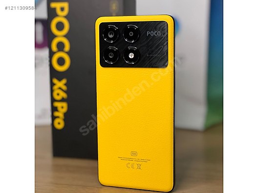 İkinci El ve Sıfır Alışveriş / Cep Telefonu & Aksesuar / Cep Telefonu / Xiaomi / Poco X6 Pro