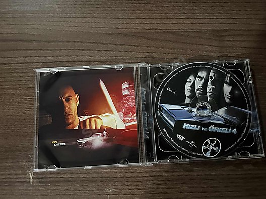 Hızlı Ve Öfkeli 4 Orijinal Vdc Cd Dvd - Yabancı DVD Filmler