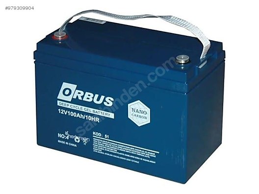 orbus gel aku 12 volt 100 amper kuru aku ve cesitli elektronik urunler sahibinden com da 979309904