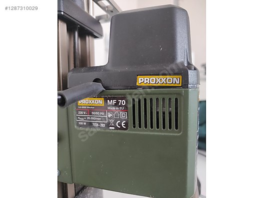 PROXXON MF70 MASA ÜSTÜ CNC FREZE(3 EKSEN-STEP MOTORLU) - İkinci El