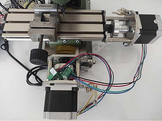 PROXXON MF70 MASA ÜSTÜ CNC FREZE(3 EKSEN-STEP MOTORLU) - İkinci El