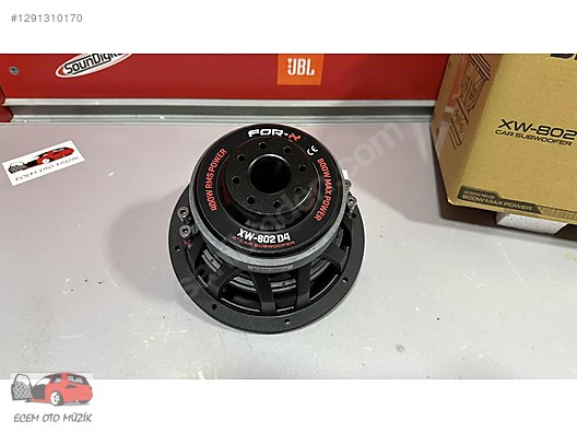 Hoparlör / Subwoofer / FORX XW- 802 20 CM 400 RMS BASS sahibinden