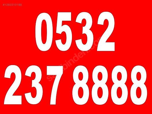 İkinci El ve Sıfır Alışveriş / Cep Telefonu & Aksesuar / Numara / Turkcell