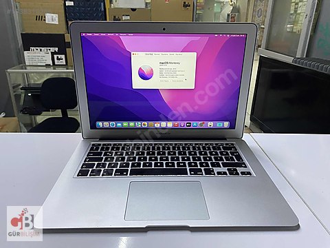 Apple Macbook / MACBOOK AİR 2017-8GB RAM-13İNÇ İNTEL İ5-256GB SSD