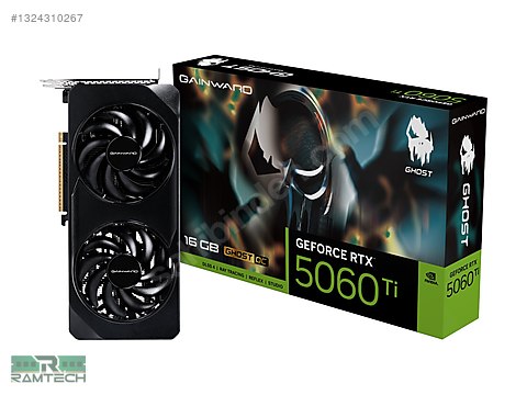 Gainward Nvidia RTX 5060ti 16GB Gddr7 Dlss4 Ekran Kartı on