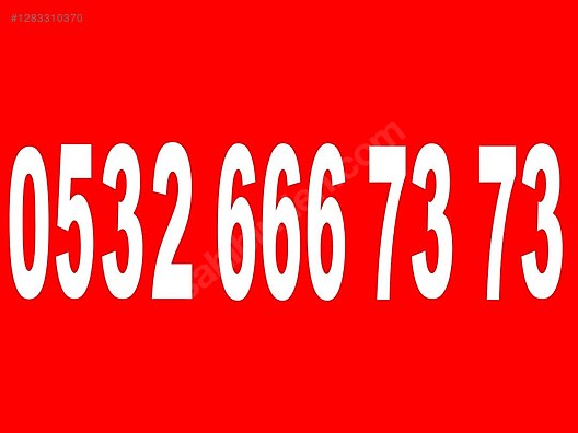 İkinci El ve Sıfır Alışveriş / Cep Telefonu & Aksesuar / Numara / Turkcell