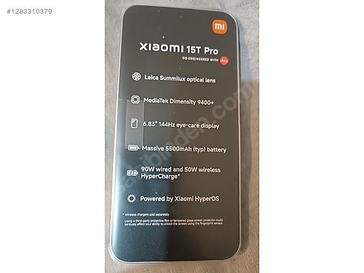 Used & Brand New Items / Cell Phones & Accessories / Cell Phones / Xiaomi / 15T Pro