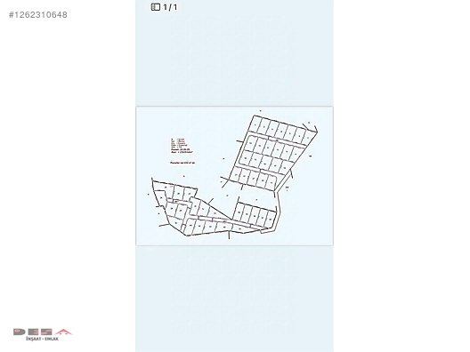 eskiekin ve kazıklıkaya köyünde satılık parseller #1262310648