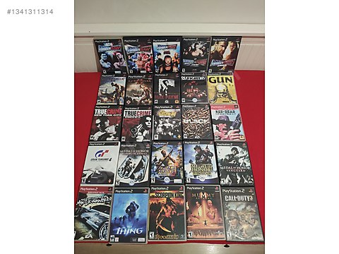 25 Adet PS2 HD tasarım oyun çipli 3999₺ - İlan ve alışverişte ilk