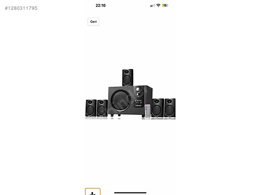 İkinci El ve Sıfır Alışveriş / Bilgisayar / Çevre Birimleri / Hoparlör / Ses Sistemi