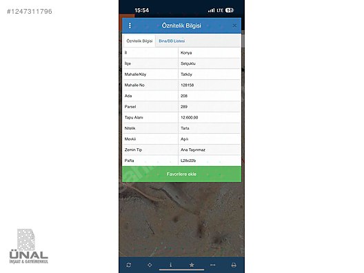 TATKÖY DE YATIRIMLIK TARLA #1247311796