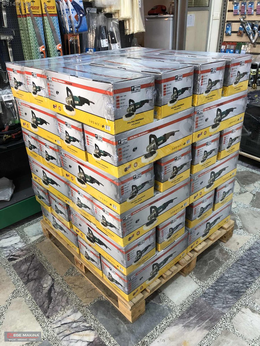 Catpower 6680 Pasta Cila Polisaj Makinası 180mm 1200 Watt Otomotiv