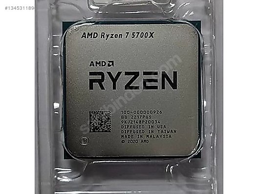 RYZEN 7 5700X İSLEMCI SORUNSUZ PAZARLIKSIZ sahibinden.comda