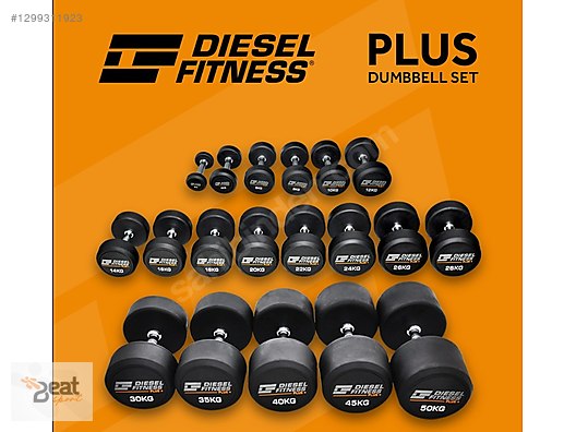 DİESEL FİTNESS DUMBELL SET 2,5 -50 KG SET FİYATI NEW SERİES on