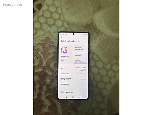 İkinci El ve Sıfır Alışveriş / Cep Telefonu & Aksesuar / Cep Telefonu / Xiaomi / Redmi K40 Gaming