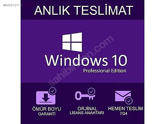 win 10 pro lisans