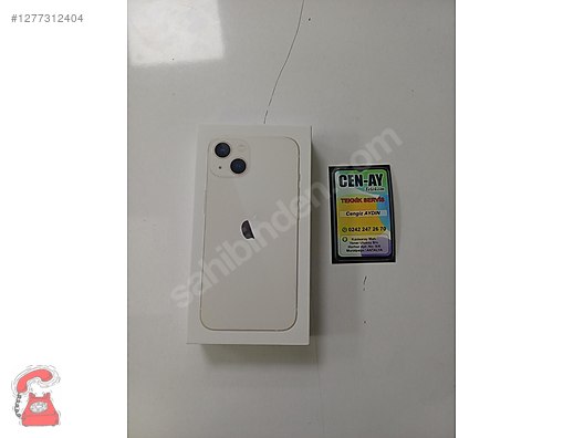 Resim İphone 13 Sıfır Apple iPhone 13 TR | 128 GB | Beyaz