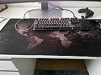 GENİŞ ve ŞIK ÇALIŞMA / GAMING MASASI TEMİZ HEMEN TESLİM!