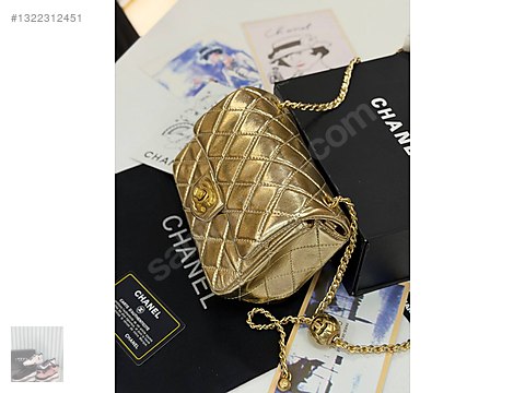 CHANEL Small Flap Bag With Pearl İthal ürün - Chanel Askılı Çanta