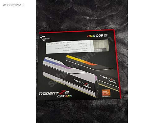 その他 Gen G.Skill 64GB(2x32GB) Trident Z5 Neo RGB 6000Mhz CL36 DDR5 EXPO Ram