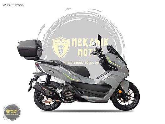 Yuki Vampire 125 2023 Model Scooter / Maxi Scooter Motor Motosiklet ...