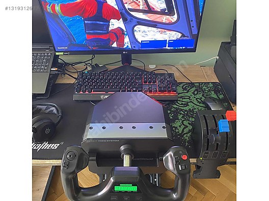 Logitech Pro Flight System Throttle ve Rudder Pedal (Saitek) on