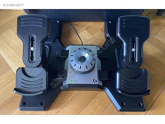 Logitech Pro Flight System Throttle ve Rudder Pedal (Saitek) on