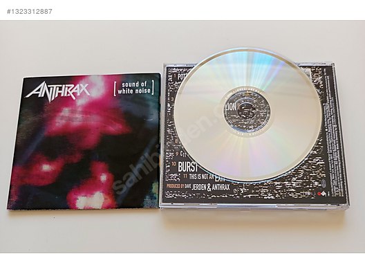 Anthrax - Sound Of White Noise (CD)1993 Dönem Baskısı Sıfır CD
