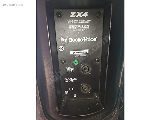 【中古】AC NOISES ESPLORA Sahibinden Orjinal İşlem Görmemiş Electro Voice ZX4 sahibinden