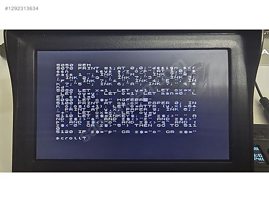 Sinclair ZX Spectrum 48K - Yenilenmiş on sahibinden.com - 1292313634