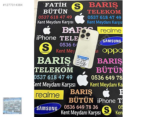 Resim Apple iPhone 14 Pro İkinci El TR | 512 GB | Altın İkinci El HATASIZ İPHONE 14 PRO 512 GB BARIŞ TELEKOM DA