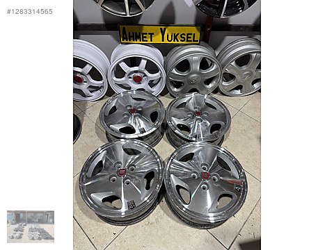 14 TEMPRA-TİPO ORJİNAL ÇELİK JANT 4X98 FULL CNC Lİ HATASIZ on