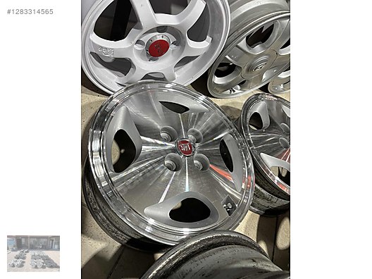 14 TEMPRA-TİPO ORJİNAL ÇELİK JANT 4X98 FULL CNC Lİ HATASIZ on