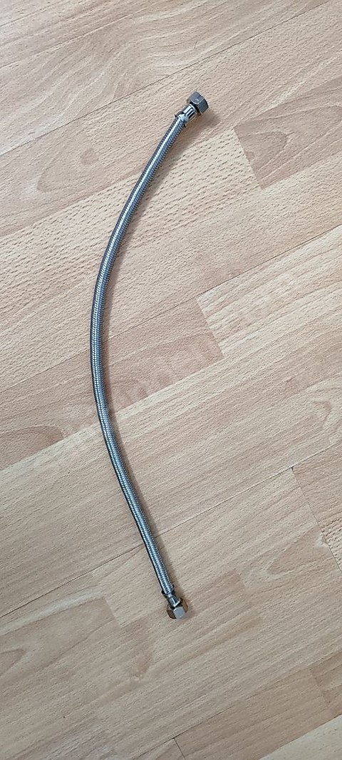 3/8x3/8 Flex Paslanmaz Hortum 50 Cm