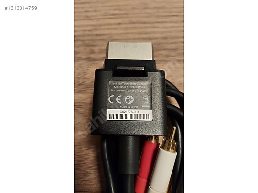 Xbox 360 Komponent Kablo Modelleri sahibinden.com'da! - 1313314759